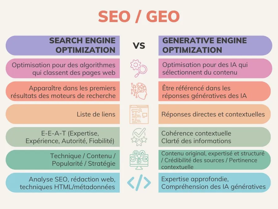 Visuel 1 lié à Generative Engine Optimization (GEO) : le nouveau SEO ?